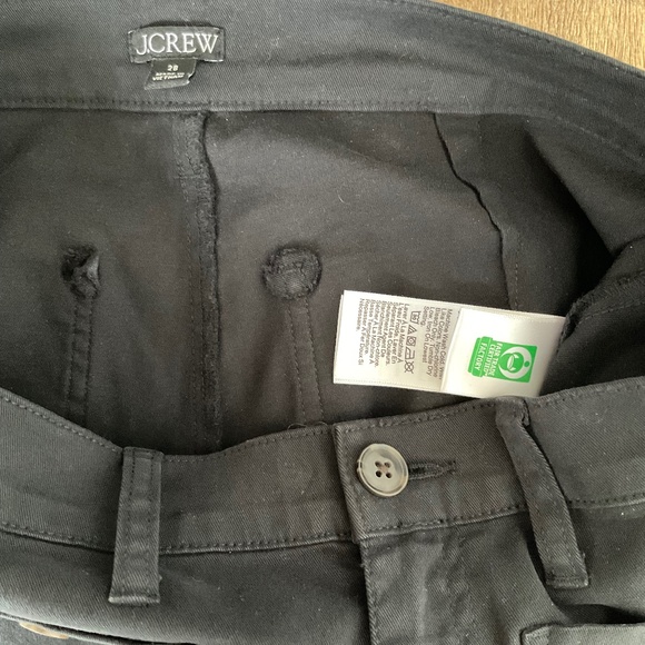 NWT/NWOT  J. Crew Womans Black Sailor slim wide-leg chino pant SZ Various - Picture 7 of 10
